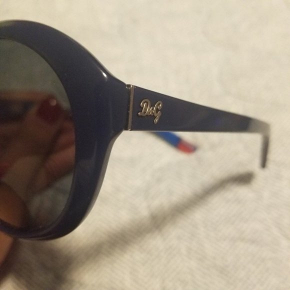 Dolce & Gabbana Blue Sunglasses - #3028 - Vintage main image 6